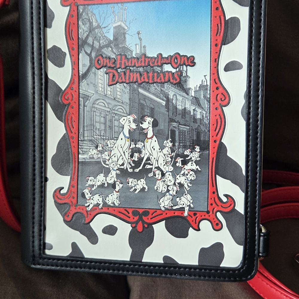 One Hundred and One Dalmatians Themed Crossbody Backpack Convertible Bag
